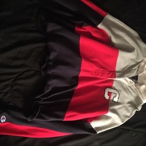 cropped champion button up